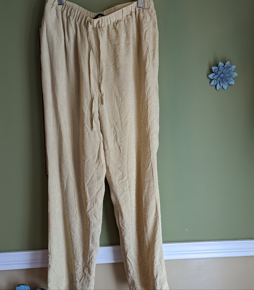Mel & Lisa silk pants